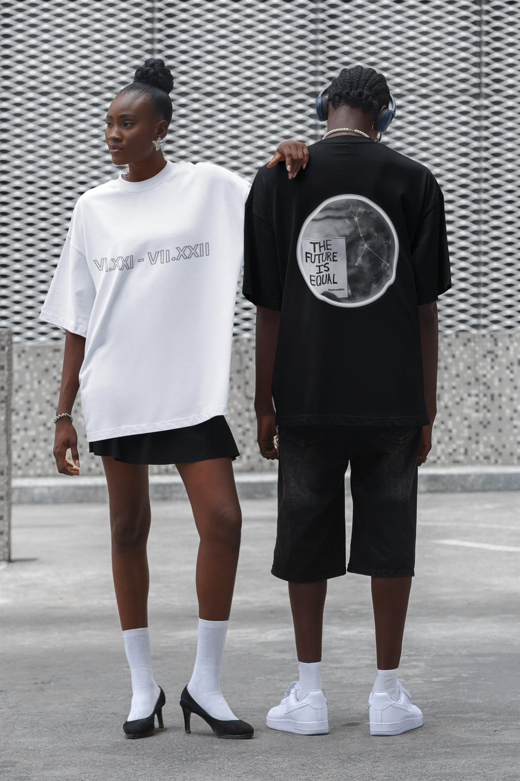 Premium Zodiac (Cancer) Roman Oversized Tee