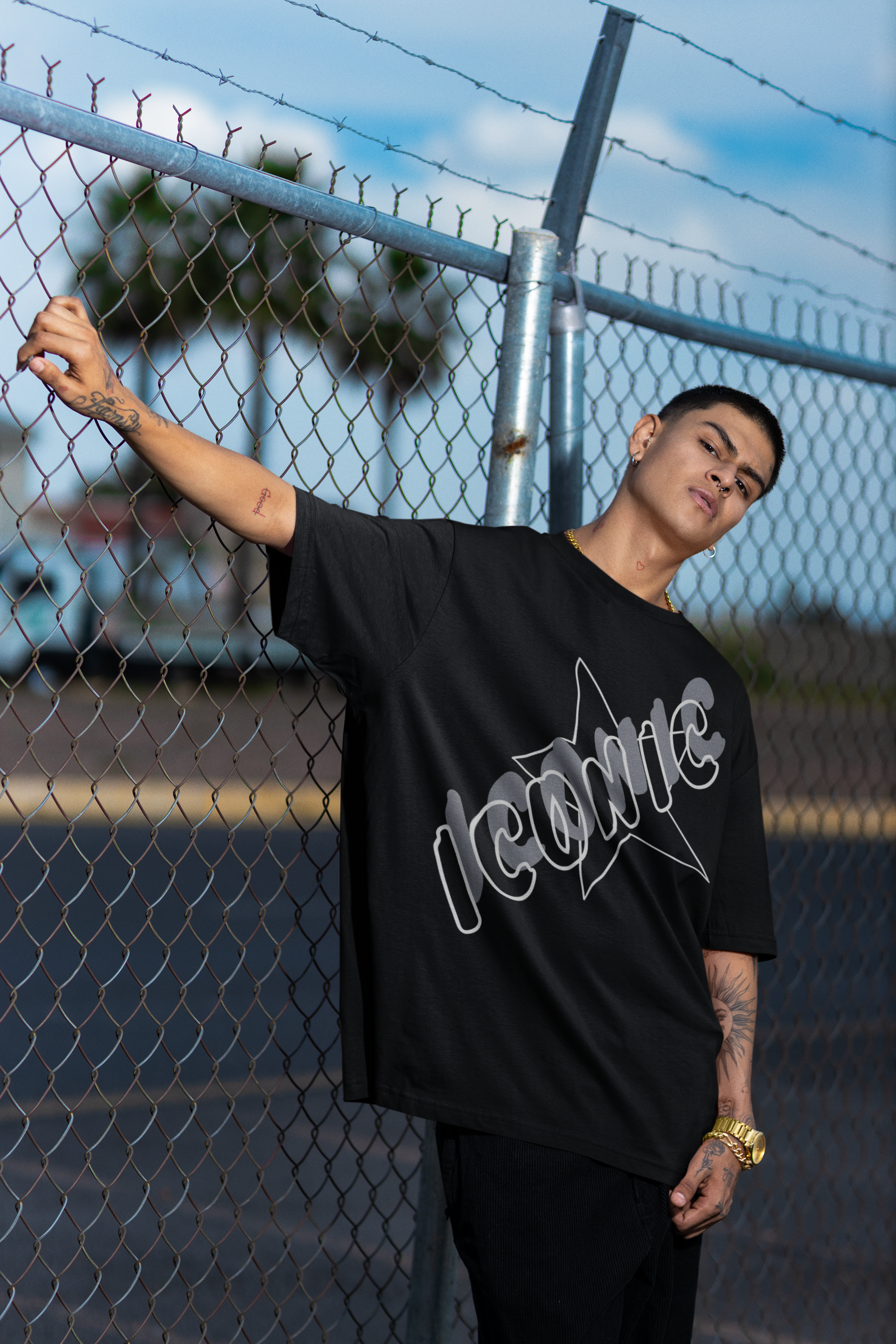 "ICONIC" Heavyweight Loose Fit T-Shirt