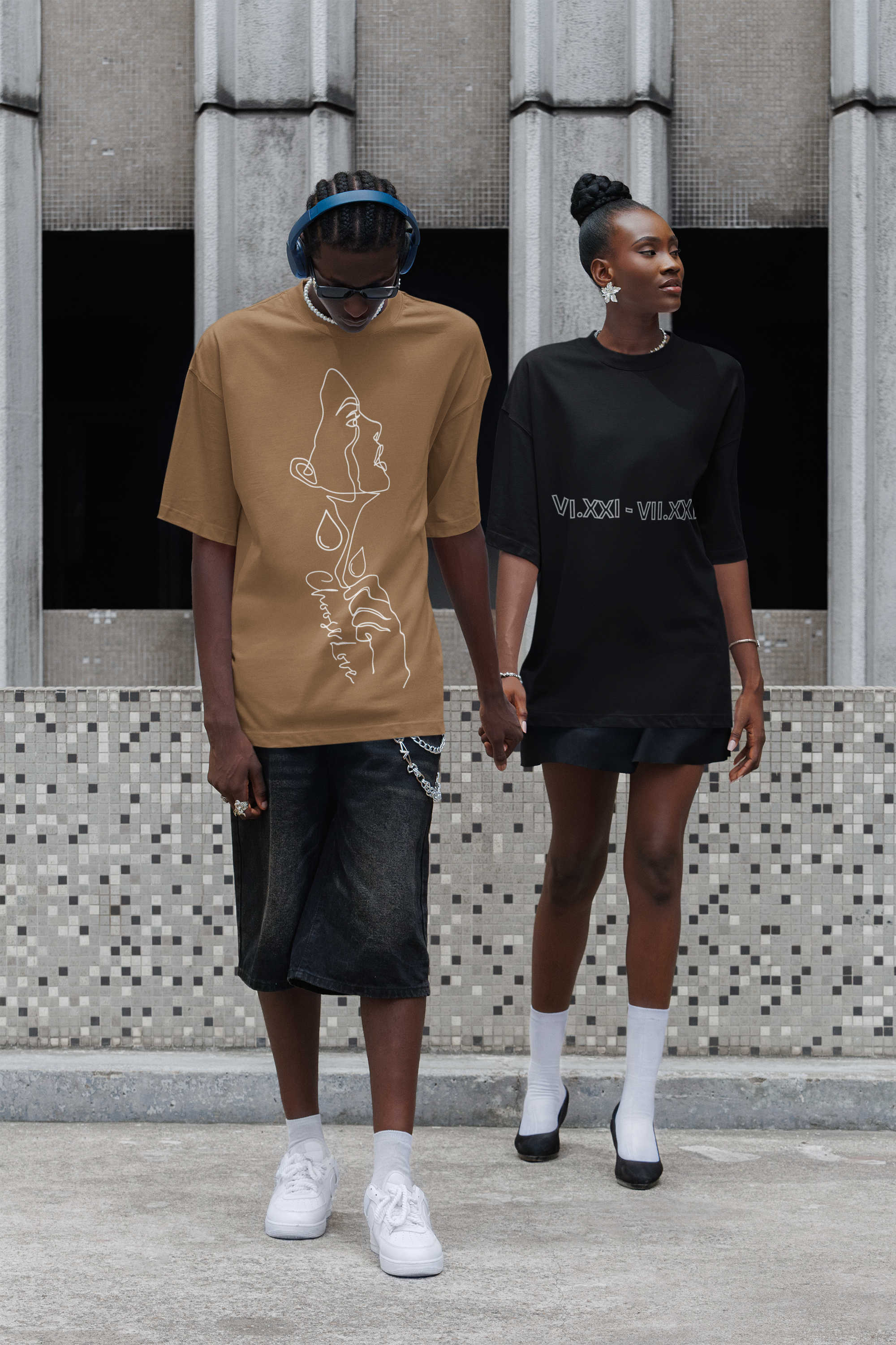 "Choose Love" Zodiac (Cancer) Vintage Washed Tee